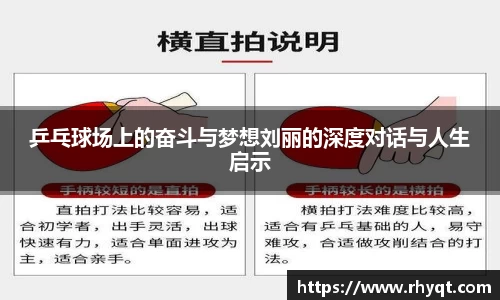 乒乓球场上的奋斗与梦想刘丽的深度对话与人生启示